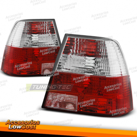 LUZES TRASEIRAS VERMELHAS BRANCAS para VW BORA 09.98-07.05