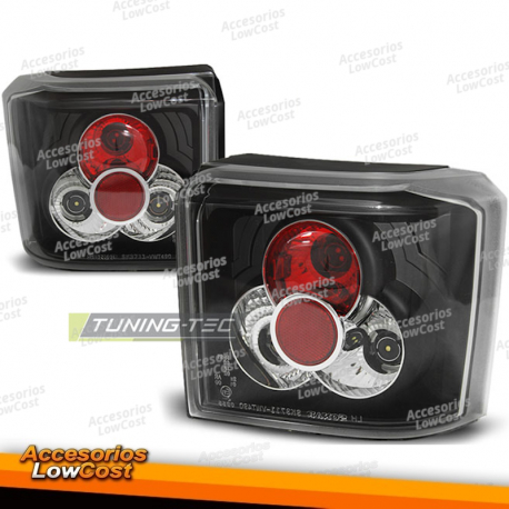 LUCES TRASERAS NEGRAS para VW T4 90-03/03