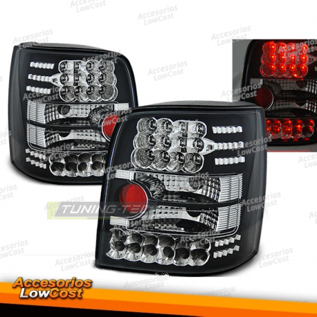 LUCES TRASERAS LED NEGRAS para VW PASSAT B5 11.96-08.00 VARIANTE