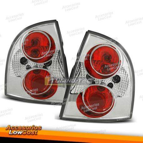 LUCES TRASERAS CROMADAS para VW PASSAT 3BG 09.00-03.05 SEDAN