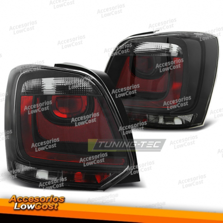 LUCES TRASERAS ROJAS BLANCAS HUMO SPORT se adapta a VW POLO 09-14