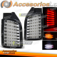 LUCES TRASERAS LED CROMADA NEGRA compatible con VW T5 04/03-09 / 10-15