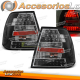 LUCES TRASERAS LED NEGRAS para VW BORA 09.98-07.05