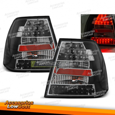 LUCES TRASERAS LED NEGRAS para VW BORA 09.98-07.05