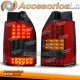 LUCES TRASERAS LED ROJAS HUMO para VW T5 04/03-09