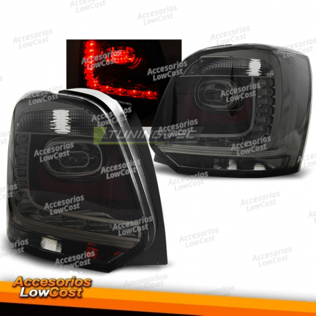 LUCES TRASERAS LED AHUMADA para VW POLO 09-14