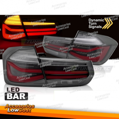 LUCES TRASERAS LED BAR SEQ AHUMADA para BMW F30 11-18