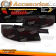 LUCES TRASERAS LED NEGRO ROJO AHUMADO se adapta a HONDA CIVIC XI 21- HATCHBACK