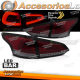 LUCES TRASERAS LED ROJAS HUMO SEQ para FORD FOCUS MK 3 SW 11-18