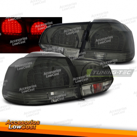 LUZES TRASEIRAS LED VERMELHAS BRANCAS para VW GOLF 6 10/08-12