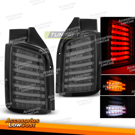 LUCES TRASERAS LED AHUMADA compatible con VW T5 04/03-09 / 10-15 TRANSPORTER