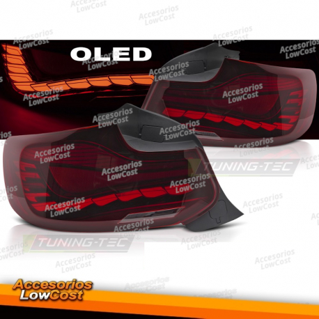 LUZES TRASEIRAS OLED VERMELHAS para BMW F22 F23 F87 14-21