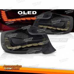 LUZES TRASEIRAS OLED FUMO para BMW F22 F23 F87 14-21