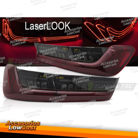 LUZES TRASEIRAS LED COM LASER VERMELHO para BMW G20 19-22