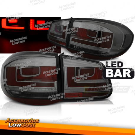 LUCES TRASERAS DE BARRA LED AHUMADA compatible con VW TIGUAN 07-07.11