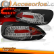 LUCES TRASERAS LED NEGRAS para VW SCIROCCO III 08-04.14