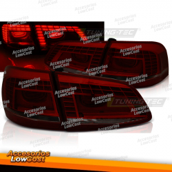 LUCES TRASERAS LED AHUMADO ROJO compatible con VW PASSAT B7 VARIANT 10.10-10.14