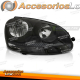 FAROS DELANTEROS NEGROS LADO DERECHO TYC para VW GOLF 5 10/03-09