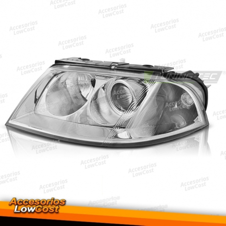 FAROS CROMADOS LADO IZQUIERDO TYC se adapta a VW PASSAT 3BG B5 FL 00-05