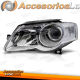 FAROS CROMADOS LADO IZQUIERDO para VW PASSAT B6 3C 03/05-10