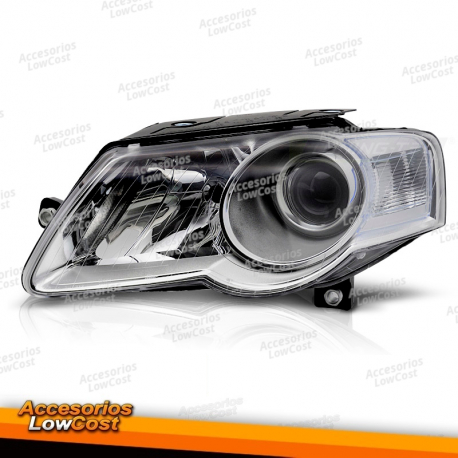 FAROS CROMADOS LADO IZQUIERDO para VW PASSAT B6 3C 03/05-10