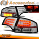 LUCES TRASERAS LED CROMADAS para AUDI A4 B7 11/04-03/08 SEDÁN