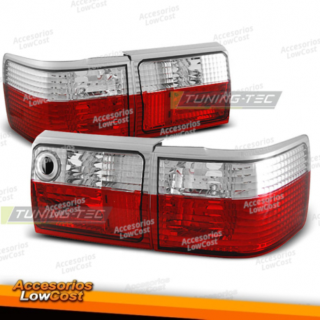 LUCES TRASERAS ROJAS BLANCAS para AUDI 80 B3 09.86-11.91 / B4 AVANT 09.1991-04.1996