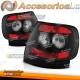 LUCES TRASERAS NEGRAS para AUDI A4 11/94-09/00