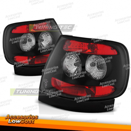 LUCES TRASERAS NEGRAS para AUDI A4 11/94-09/00