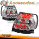 LUCES TRASERAS LED CROMADAS para AUDI A4 B5 11.94-09.00