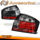 LUZES TRASEIRAS LED PRETAS para AUDI A4 10/00-10/04