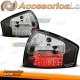 LUZES TRASEIRAS LED PRETAS para AUDI A6 05.97-05.04