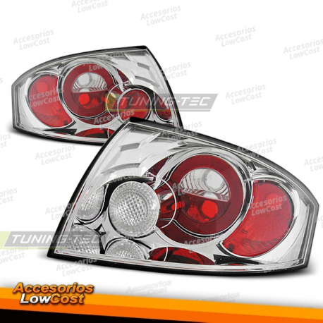 LUCES TRASERAS CROMADAS para AUDI TT 99-06