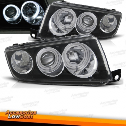 FAROIS ANGEL EYES / SKODA FABIA / 99-07 FUNDO PRETO