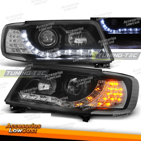 FAROS LUZ DÍA NEGRO compatible con AUDI 100 C4 12.90-06.94