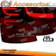 LUCES TRASERAS LED AHUMADO ROJO compatible con AUDI A6 C6 SEDAN 04/04-08 7PIN