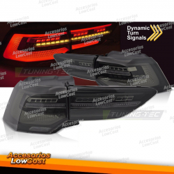 LUCES TRASERAS LED AHUMADO LED SEQ para VW GOLF 8 19-24