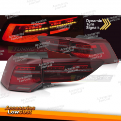 LUCES TRASERAS LED ROJAS LED SEQ para VW GOLF 8 19-24