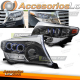 PROYECTOR TOYOTA LAND CRUISER FJ200 07-12 NEGRO CROMADO