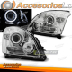 TOYOTA LAND CRUISER 120 03-09 CROMADO OLHOS DE ANJO CCFL