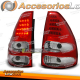 TOYOTA LAND CRUISER 120 03-09 LED ROJO BLANCO