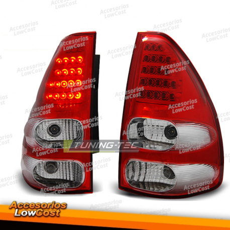 TOYOTA LAND CRUISER 120 03-09 LED ROJO BLANCO