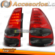 TOYOTA LAND CRUISER 120 03-09 FUMO VERMELHO LED