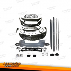 Kit Carrocería Mercedes V177 look A45 S Grill GT Black