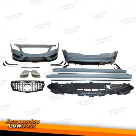 Kit Carrocería Mercedes W117 4P / SW 13-16 Look AMG