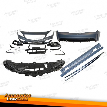 Kit Carrocería Mercedes W117 2016-2018 LCI 4P / SW Look AMG A45 II