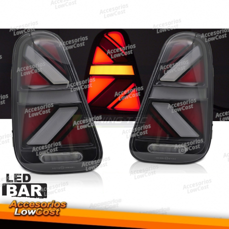 LUCES TRASERAS LED AHUMADA para MINI COOPER R50 R52 R53 01-06