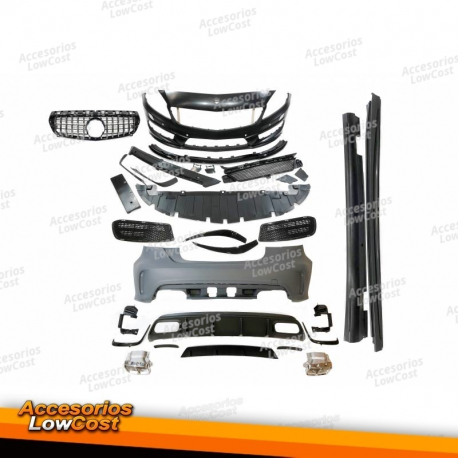 Kit Carrocería Mercedes W176 A45 2012-2015 Look AMG Sensor