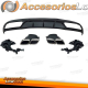 Difusor Trasero Mercedes W205 2014-2018 4P / SW Look C63 ABS