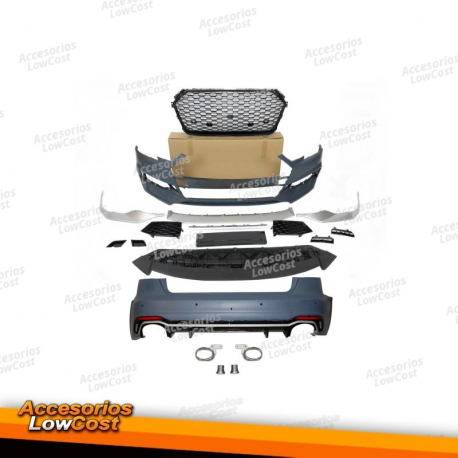 Kit de carroçaria Audi A4 B9 2016-2019 Sedan Look RS4